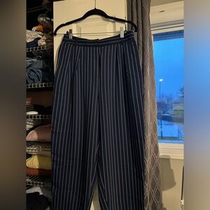 aritzia babaton flowy striped pants set